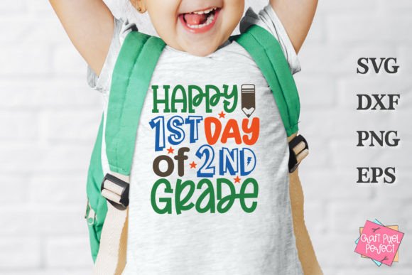 2nd Grade Back to School Tshirt SVG
