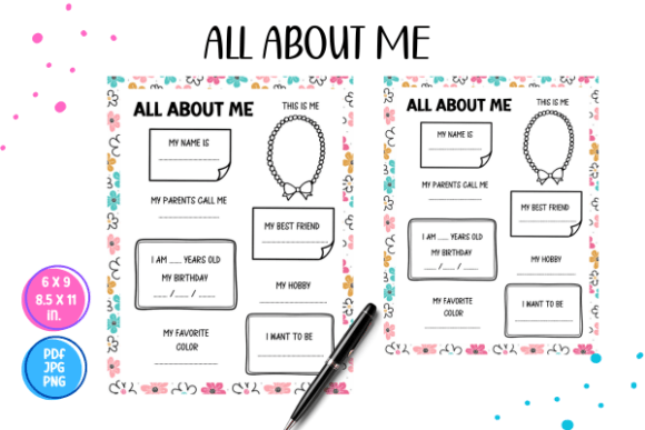 All About Me - Back to School 01
