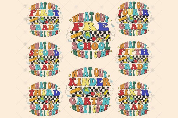 Bundle Back to School Png School Grades