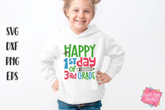 Empowering Creative Entrepreneurs with 3rd Grade Back to School Tshirt SVG Digital Downloads