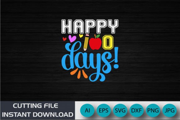 Happy 100 Days Back to School Shirt