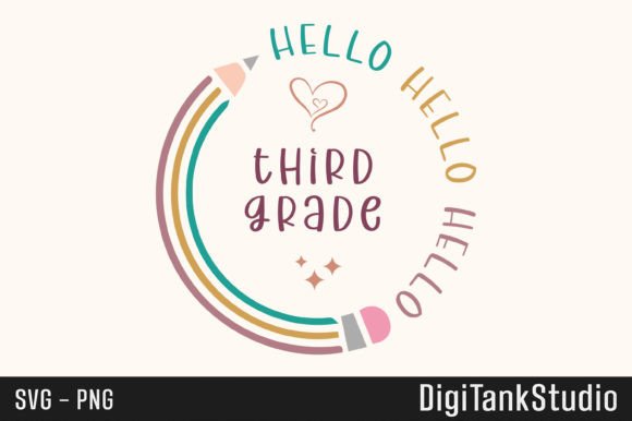 Hello Third Grade Back-to-School