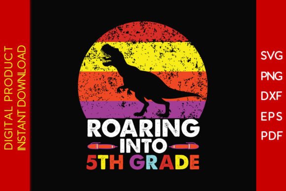 Roaring into 5th Grade Back to School